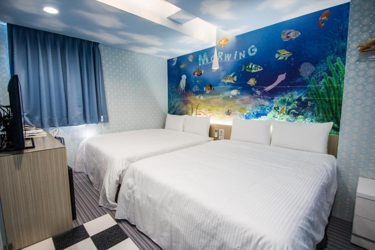 Morwing Hotel - Ocean Taipei Bagian luar foto